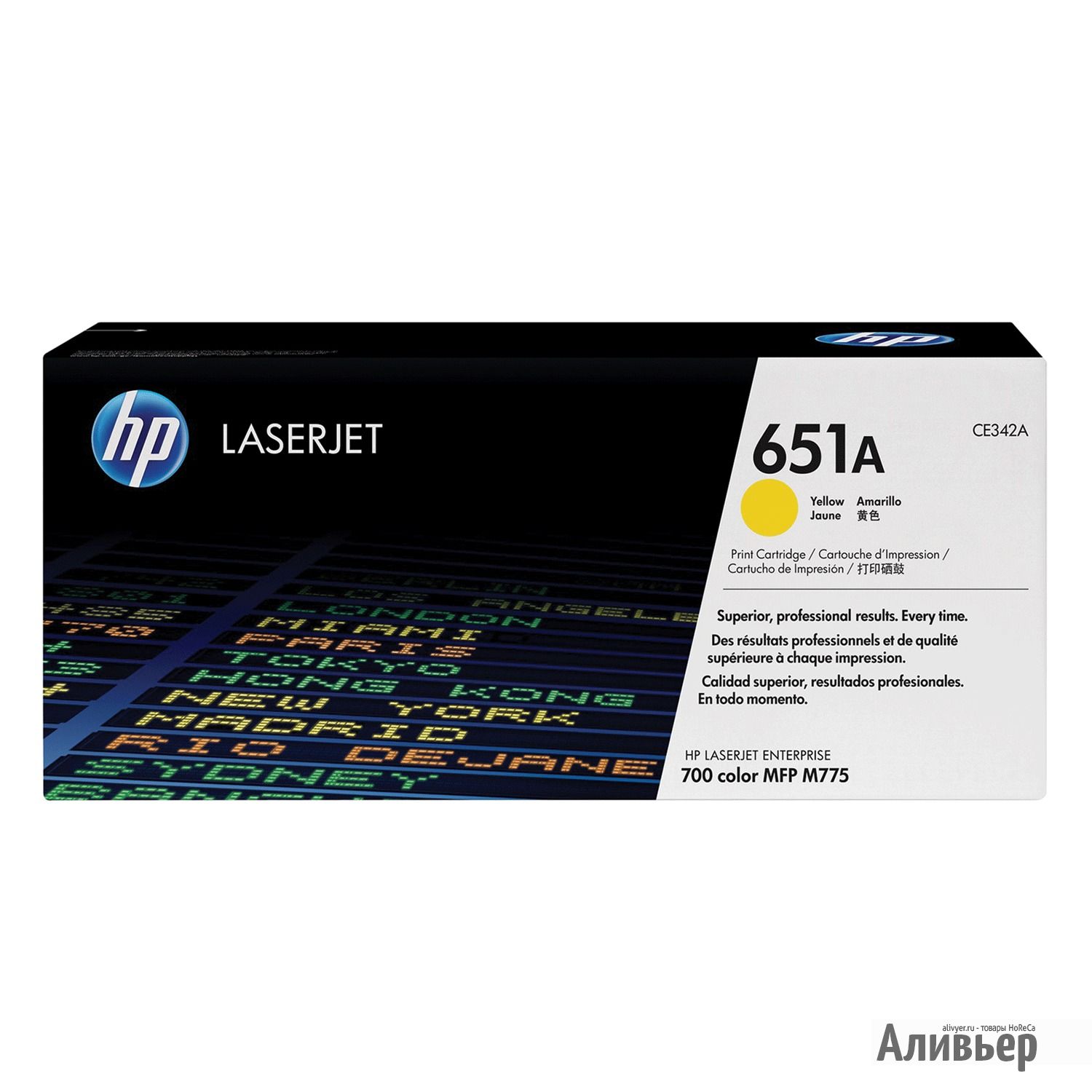 Картридж лазерный hp (ce342a) laserjet enterprise 700 m775dn/f/z, желтый,  оригинальный, ресурс 16000 купить в Сочи