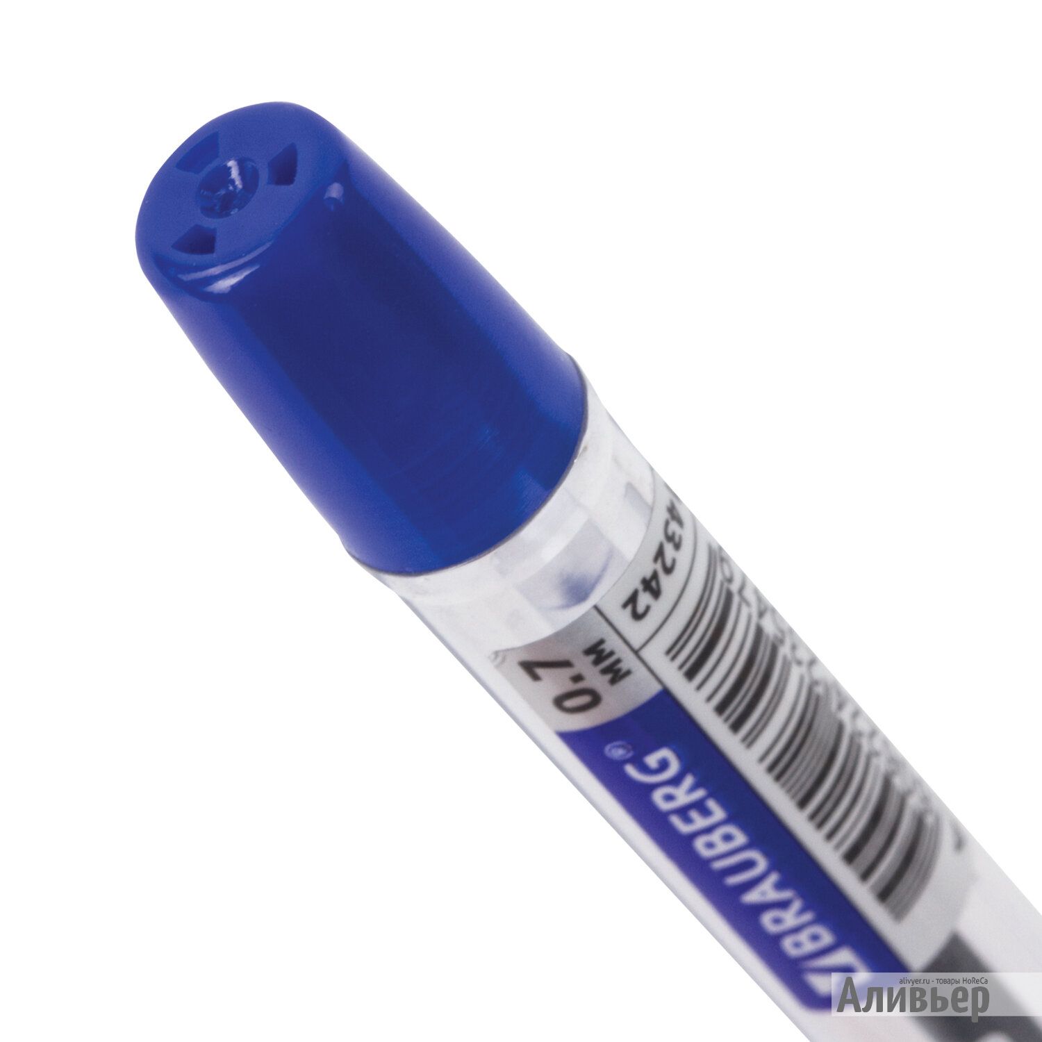 Ручка шариковая масляная с грипом BRAUBERG Model-XL ORIGINAL СИНЯЯ узел 0,7 мм линия письма 0,3, изображение 18